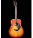 Yamaha FG830 Folk Acoustic Guitar, Autumn Burst