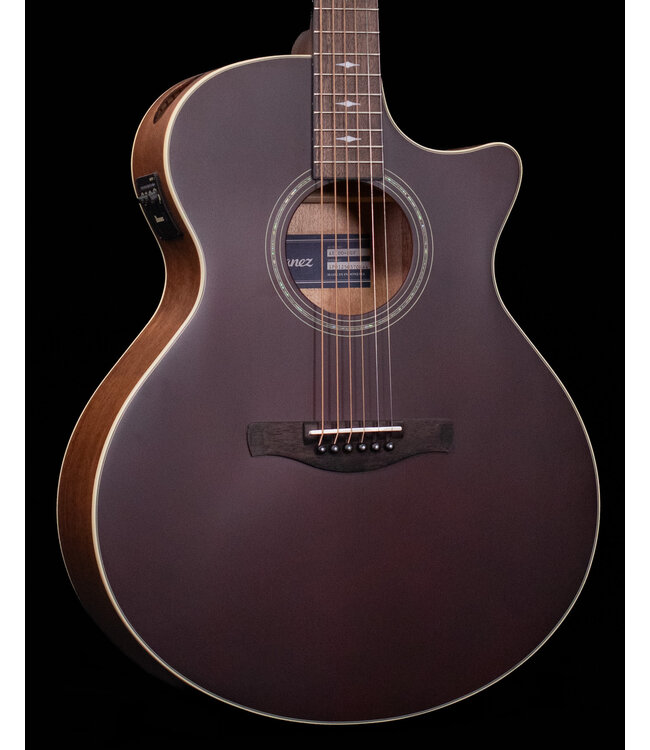 Ibanez AE100 Acoustic/Electric, Burgundy Flat