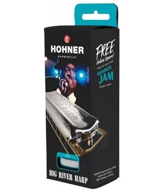 Hohner Hohner Big River Harp Harmonica, D Major