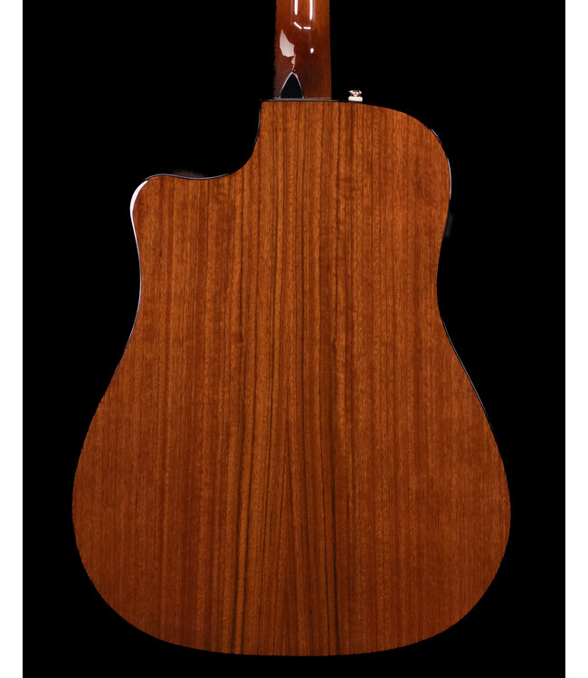 Fender CD-140SCE Dreadnought, Walnut FB, Natural with Case