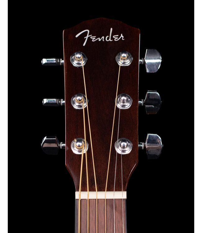 Fender CD-140SCE Dreadnought, Walnut FB, Natural with Case