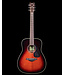 Yamaha FG830 Solid Top Acoustic, Rosewood Back and Sides, Tobacco Brown Sunburst
