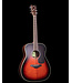 Yamaha FG830 Solid Top Acoustic, Rosewood Back and Sides, Tobacco Brown Sunburst