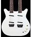 Danelectro 6/12 Double Neck, White Pearl - USED