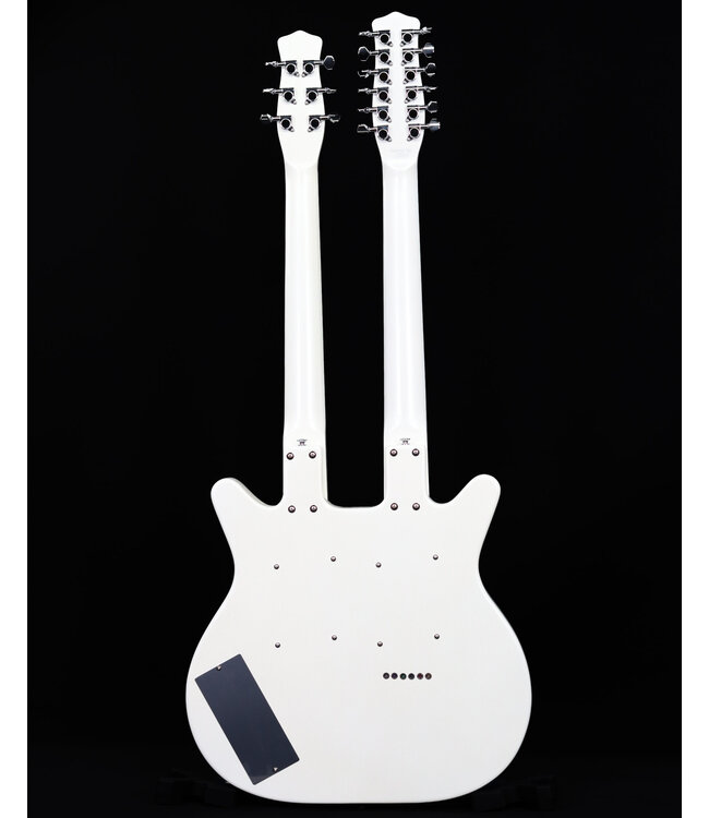 Danelectro 6/12 Double Neck, White Pearl - USED