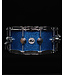 DW 14" x 6.5" Collector's Series Maple Snare Drum, Blue Glass, Chrome Hardware