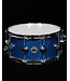 DW 14" x 6.5" Collector's Series Maple Snare Drum, Blue Glass, Chrome Hardware