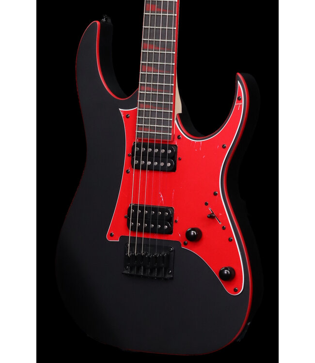 Ibanez GRG131DX Electric Guitar, Black Flat