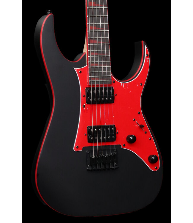 Ibanez GRG131DX Electric Guitar, Black Flat
