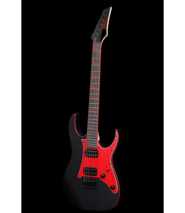 Ibanez GRG131DX Electric Guitar, Black Flat