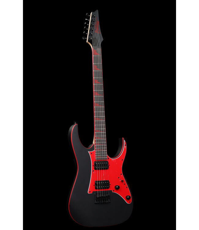 Ibanez GRG131DX Electric Guitar, Black Flat