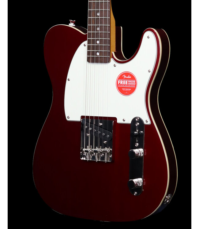 Squier Classic Vibe Custom Esquire, Laurel FB, Candy Apple Red