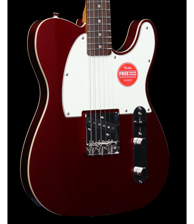 Squier Classic Vibe Custom Esquire, Laurel FB, Candy Apple Red