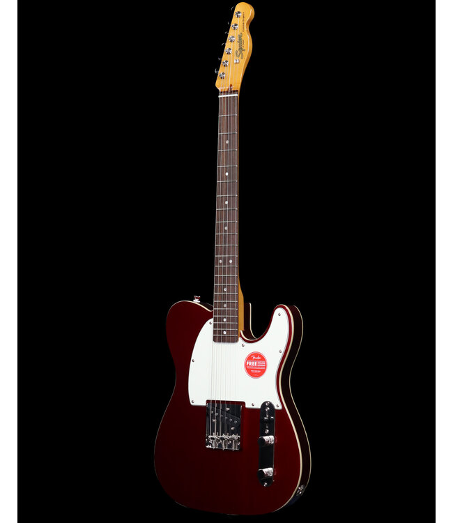 Squier Classic Vibe Custom Esquire, Laurel FB, Candy Apple Red