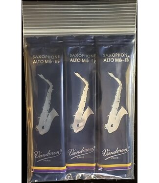 Vandoren Vandoren Traditional Alto Sax #3 Reed - 3-Pak