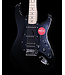 Squier Sonic Stratocaster HSS, Maple FB, Black