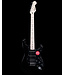 Squier Sonic Stratocaster HSS, Maple FB, Black