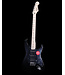Squier Sonic Stratocaster HSS, Maple FB, Black