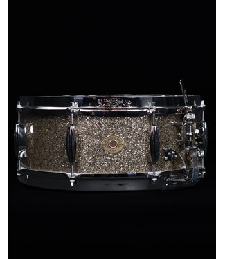Slingerland Slingerland 14" x 5.5" Radio King Solid Maple Snare Drum, Gold Glass