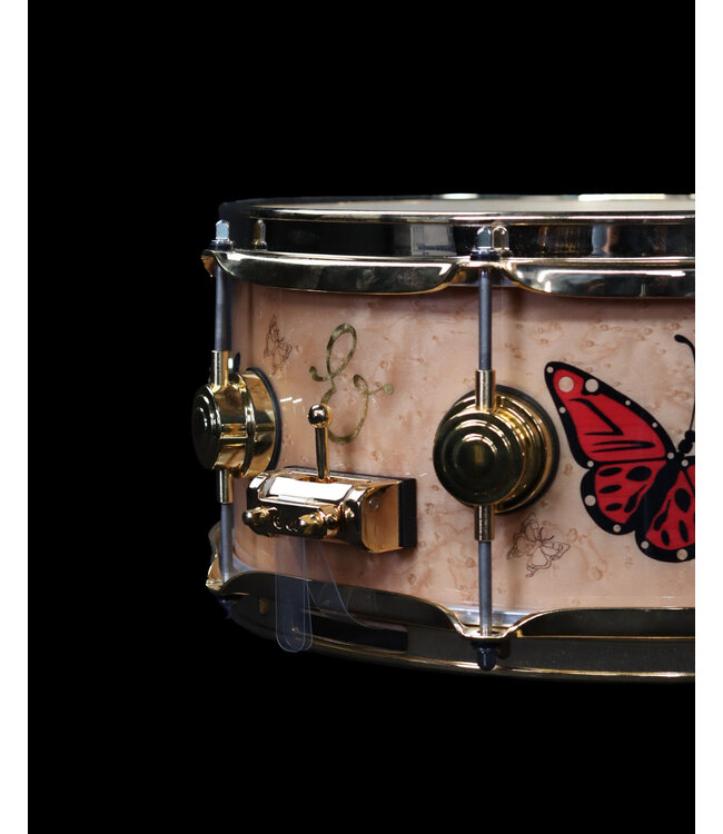DW Sheila E. Icon Snare Drum, 13" x 5.5" Gold Hardware