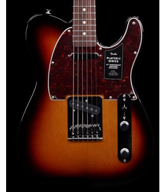 Fender Fender 75th Anniversary Player II Baritone Telecaster, Rosewood FB, 3-Color Sunburst