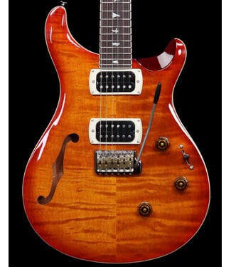 PRS PRS SE Custom 24 Semi-Hollow with Piezo, Vintage Sunburst