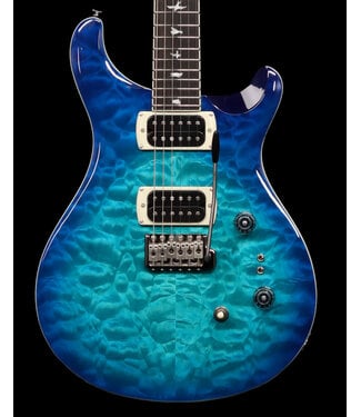PRS PRS SE Custom 24/08 Quilt Package Electric Guitar, Lake Blue