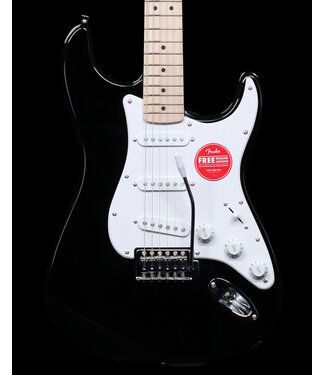 Squier Squier Sonic Stratocaster, Maple FB, Black