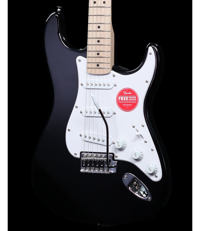 Squier Sonic Stratocaster, Maple FB, Black