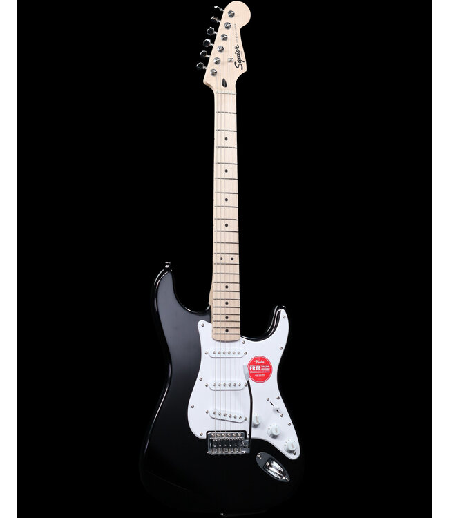 Squier Sonic Stratocaster, Maple FB, Black