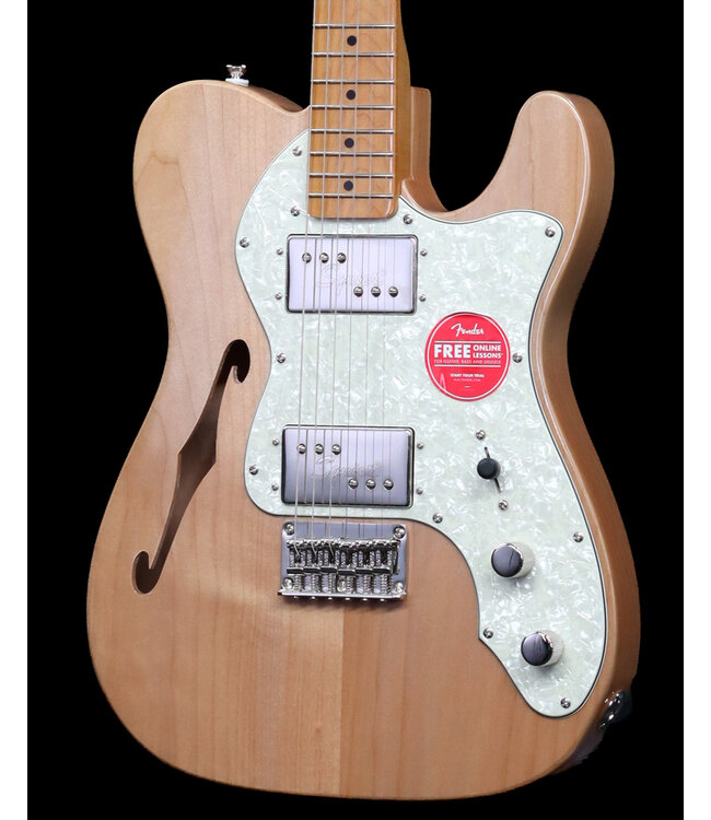 Squier Classic Vibe '70s Telecaster Thinline, Maple FB, Natural
