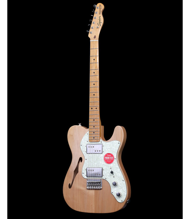 Squier Classic Vibe '70s Telecaster Thinline, Maple FB, Natural