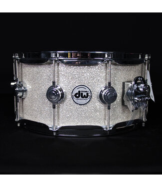 Drum Workshop DW 14" x 6.5" SonicPly  Snare Drum, Broken Glass FinishPly w/ Chrome HW