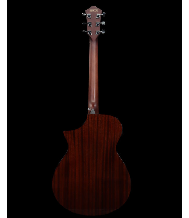 Ibanez AEWC16QA A/E Acoustic Guitar, Trans Blue Burst