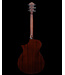 Ibanez AEWC16QA A/E Acoustic Guitar, Trans Blue Burst