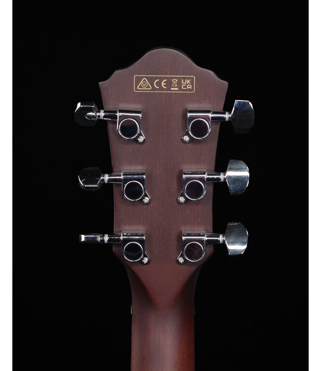 Ibanez AEWC16QA A/E Acoustic Guitar, Trans Blue Burst