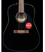Fender CD-60SCE Dreadnought, Walnut FB, Black