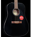 Fender CD-60SCE Dreadnought, Walnut FB, Black