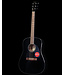 Fender CD-60SCE Dreadnought, Walnut FB, Black