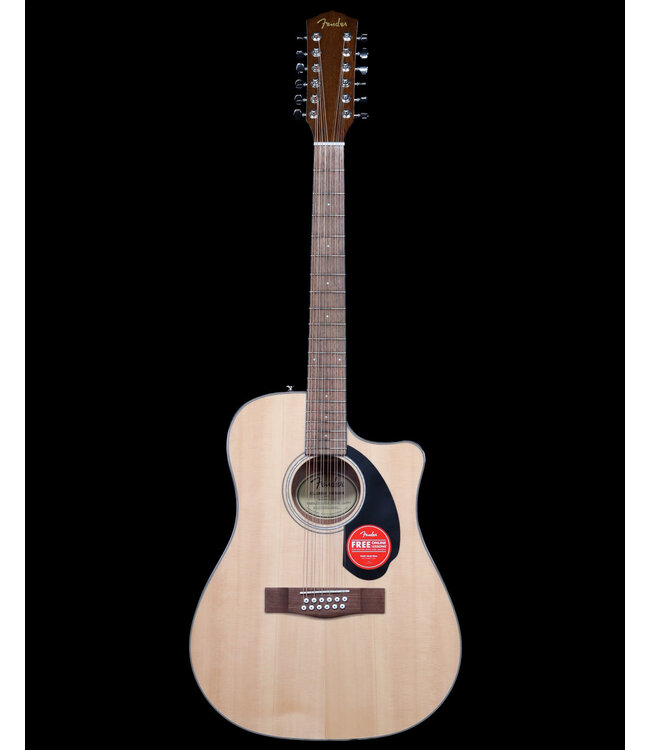 Fender CD-60SCE 12-String Acoustic/Electric, Natural
