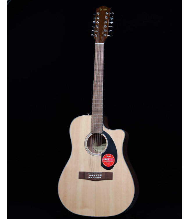 Fender CD-60SCE 12-String Acoustic/Electric, Natural