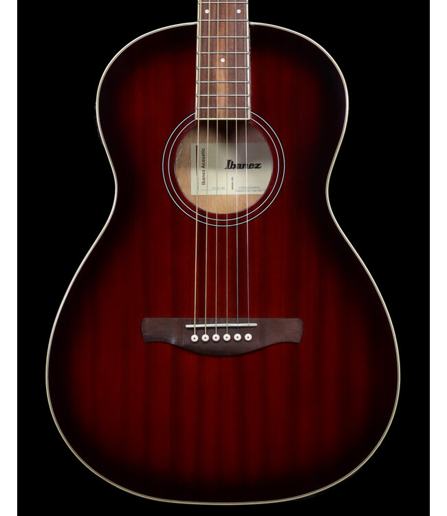 Ibanez PN12E Parlor Acoustic/Electric, Vintage Mahogany Sunburst
