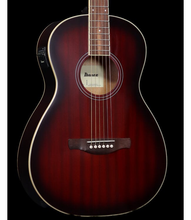 Ibanez PN12E Parlor Acoustic/Electric, Vintage Mahogany Sunburst