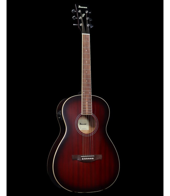 Ibanez PN12E Parlor Acoustic/Electric, Vintage Mahogany Sunburst
