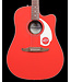 Fender California Standard Redondo CE, Spruce Top, Fiesta Red