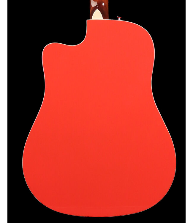 Fender California Standard Redondo CE, Spruce Top, Fiesta Red