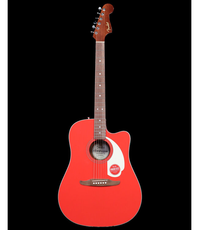 Fender California Standard Redondo CE, Spruce Top, Fiesta Red