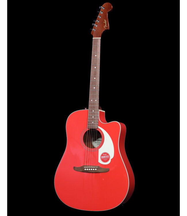 Fender California Standard Redondo CE, Spruce Top, Fiesta Red