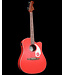 Fender California Standard Redondo CE, Spruce Top, Fiesta Red