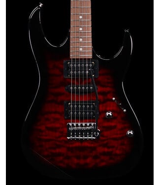 Ibanez Ibanez GRX70QA, Transparent Red Burst